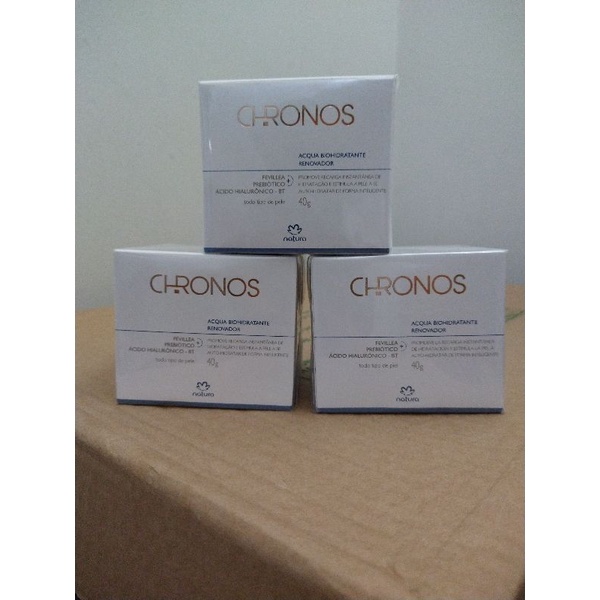 Natura Chronos Acqua Biohidratante Renovador Shopee Brasil