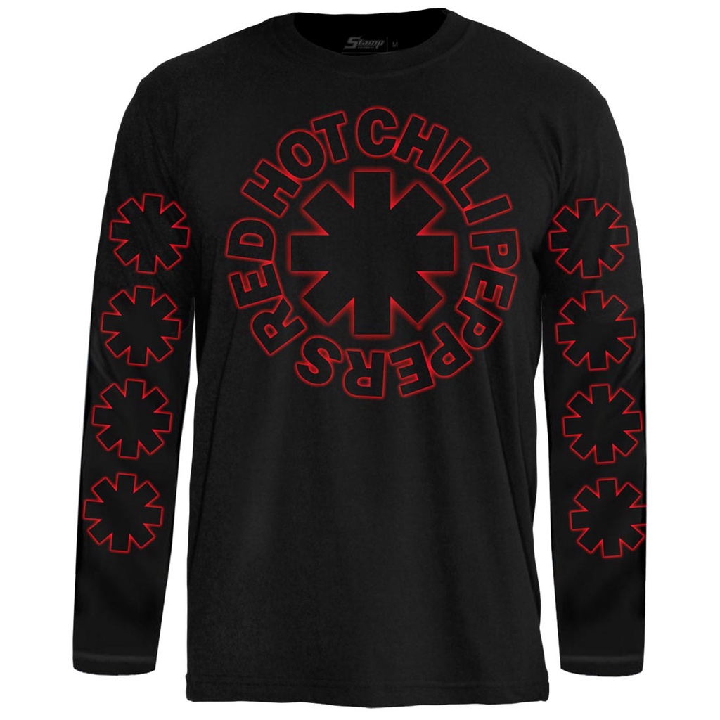 Camiseta Manga Longa Red Hot Chili Peppers Shopee Brasil
