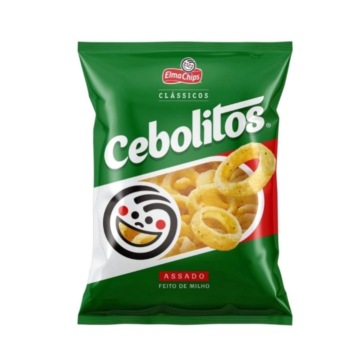 Salgadinho Cebolitos G Elma Chips Shopee Brasil