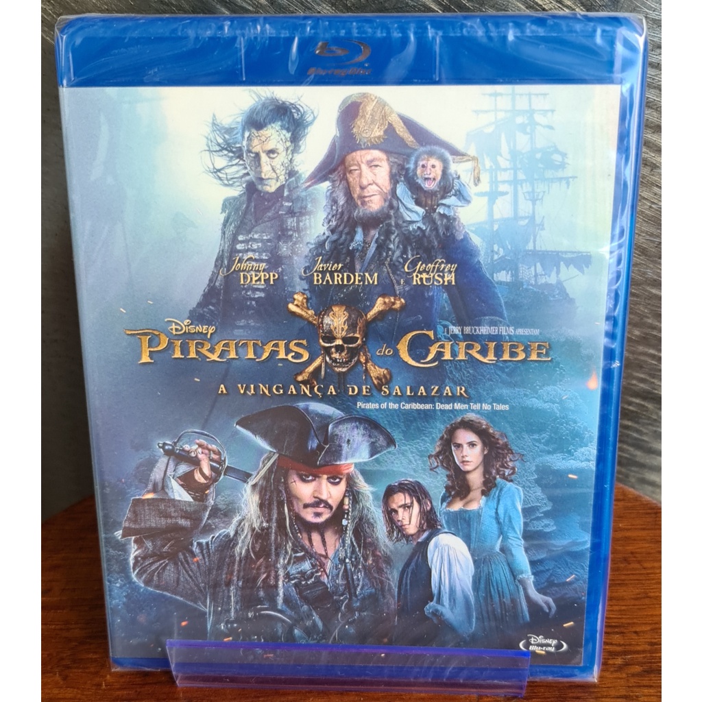 Bluray Piratas Do Caribe A Vingan A De Salazar Johnny Deep Lacrado