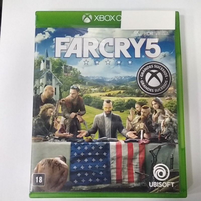 Far Cry 5 Xbox One Mídia Física Original Shopee Brasil