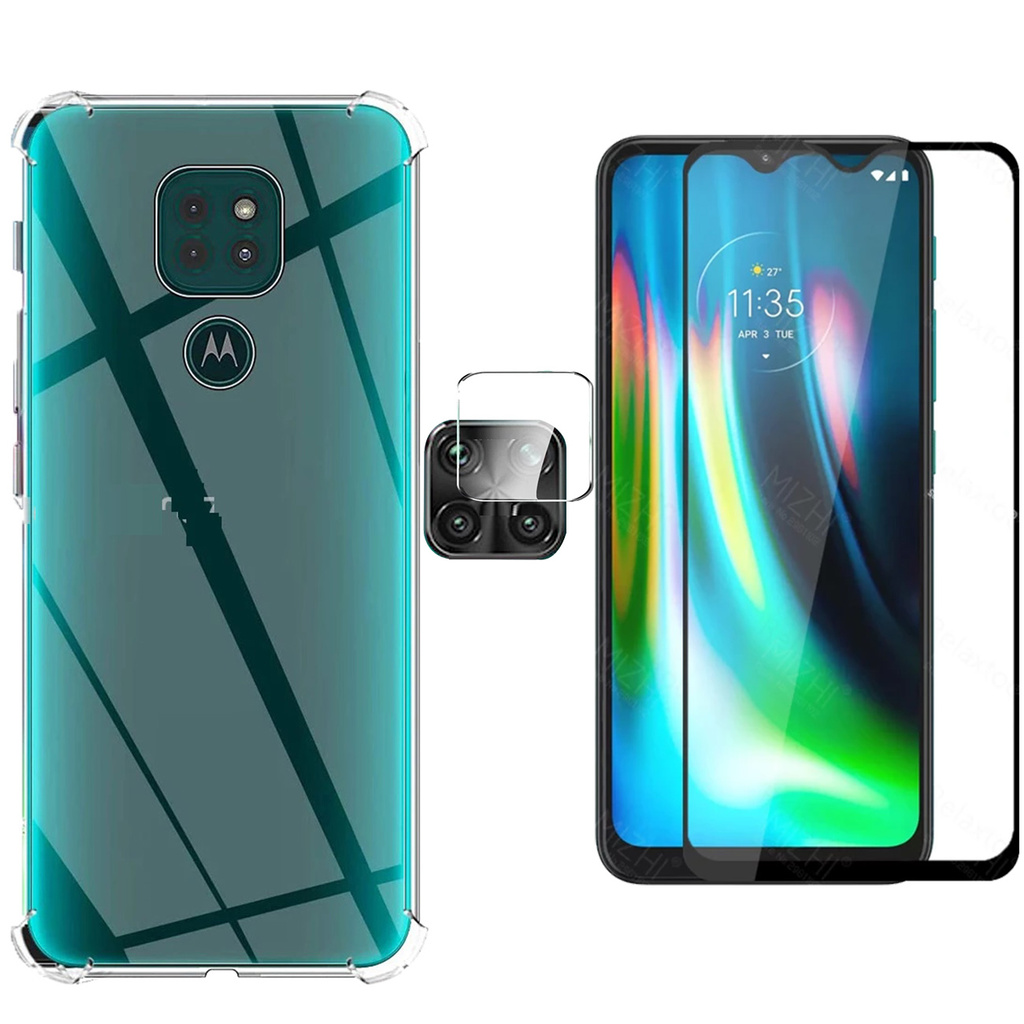 Capa Anti Impacto Motorola Moto G9 Play Pelicula 3D Camera Shopee