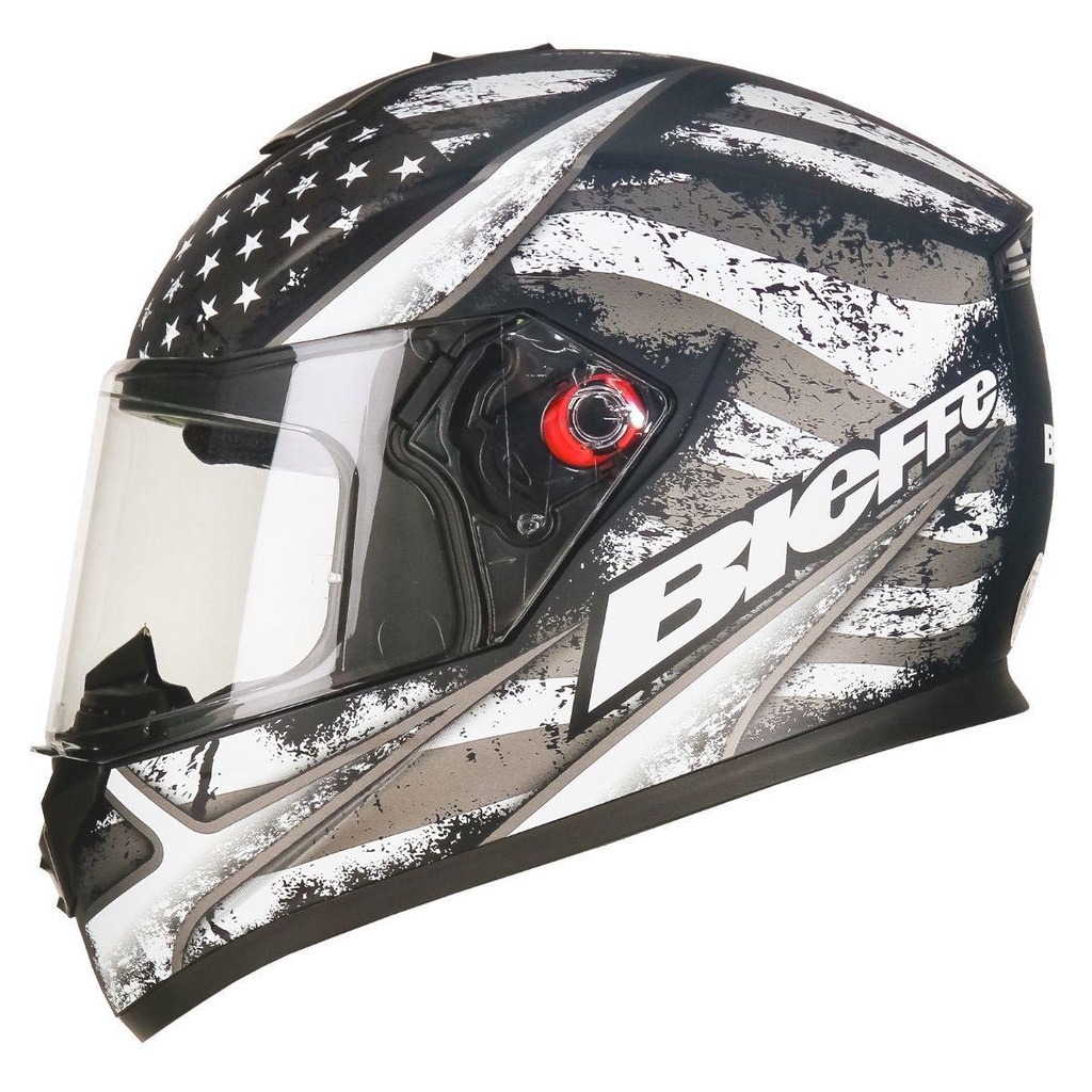 Capacete Bieffe B Usa Preto Fosco Grafite Shopee Brasil