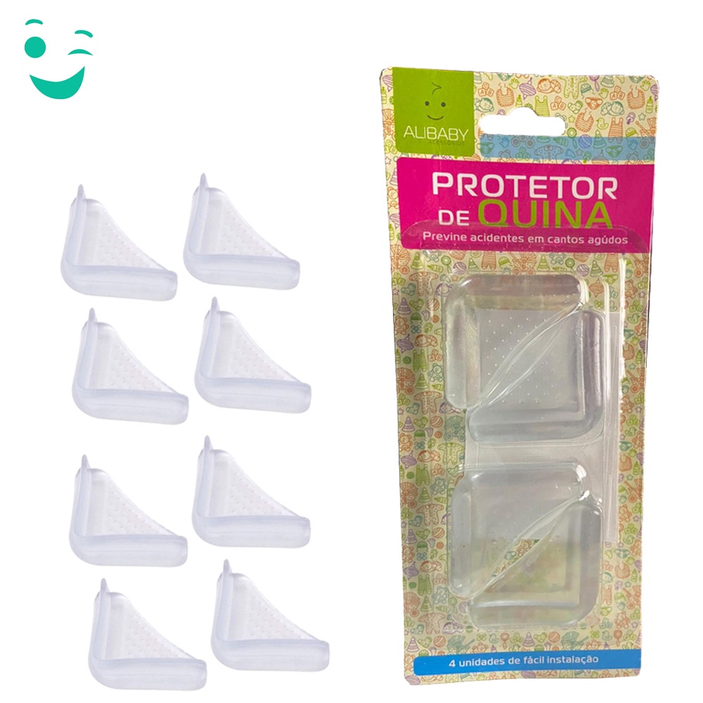 Protetor Cantoneira Quina Mesa Vidro Madeira Kit 08 Prático Shopee Brasil