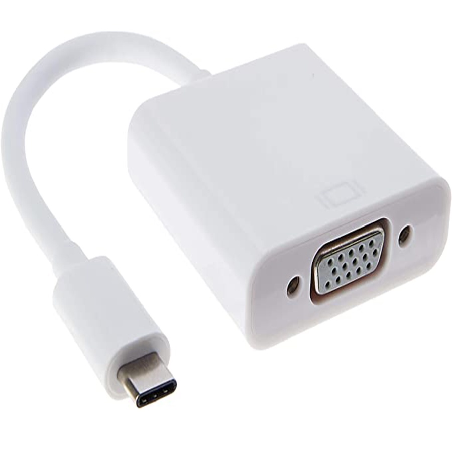 Cabo Adaptador USB C Macho X VGA Femea Shopee Brasil