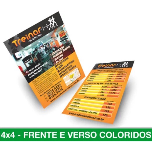 PANFLETOS FLYERS FOLHETOS FRENTE E VERSO COUCHE 90G 10x14 Shopee Brasil