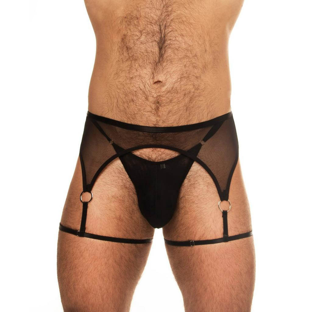 Cinta Liga Ring Sem Thong Roupa Intima Masculina Thong E Cinta Liga