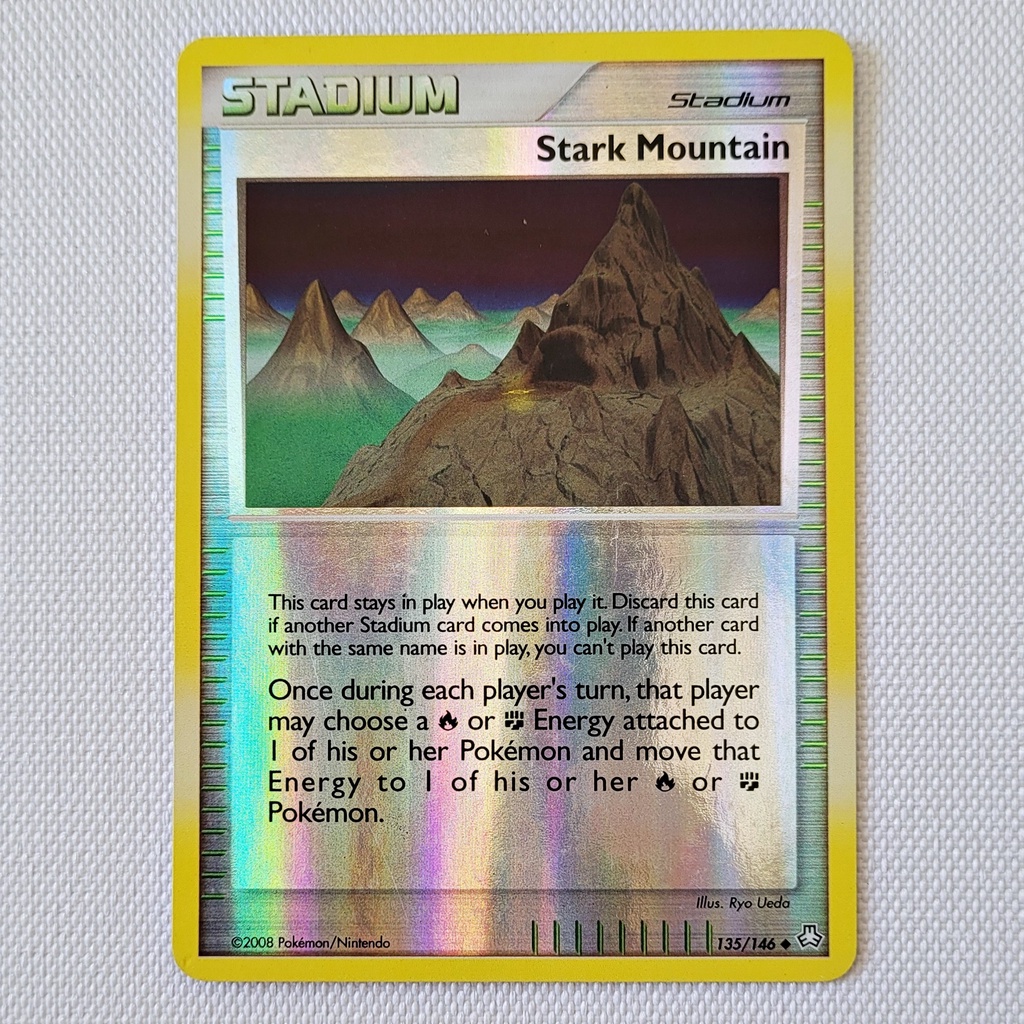 Carta Antiga Pokemon Stark Mountain 135 146 Uncommon Reverse Holo