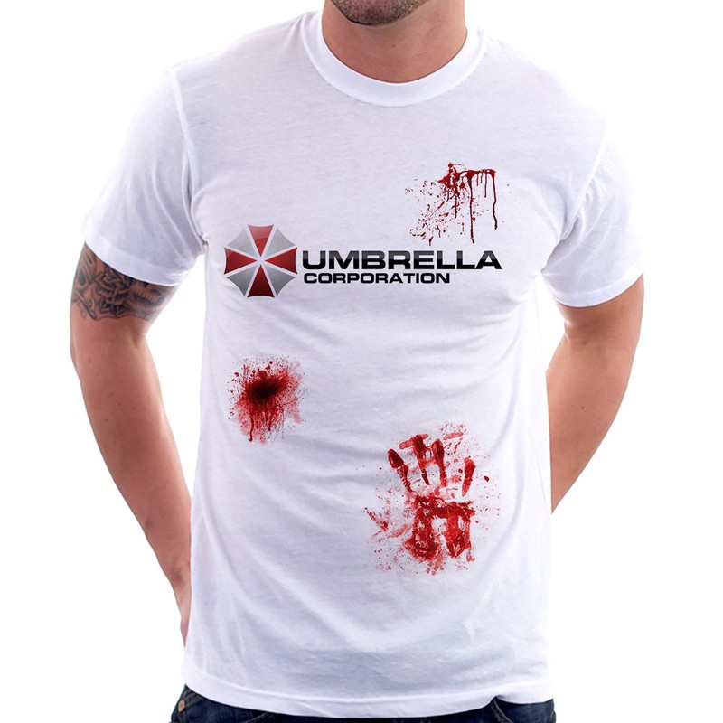 Camiseta Resident Evil Umbrella Corporation Shopee Brasil