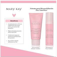 Kit Microdermoabrasão Timewise Passo 1 e 2 Peeling de diamante Mary kay