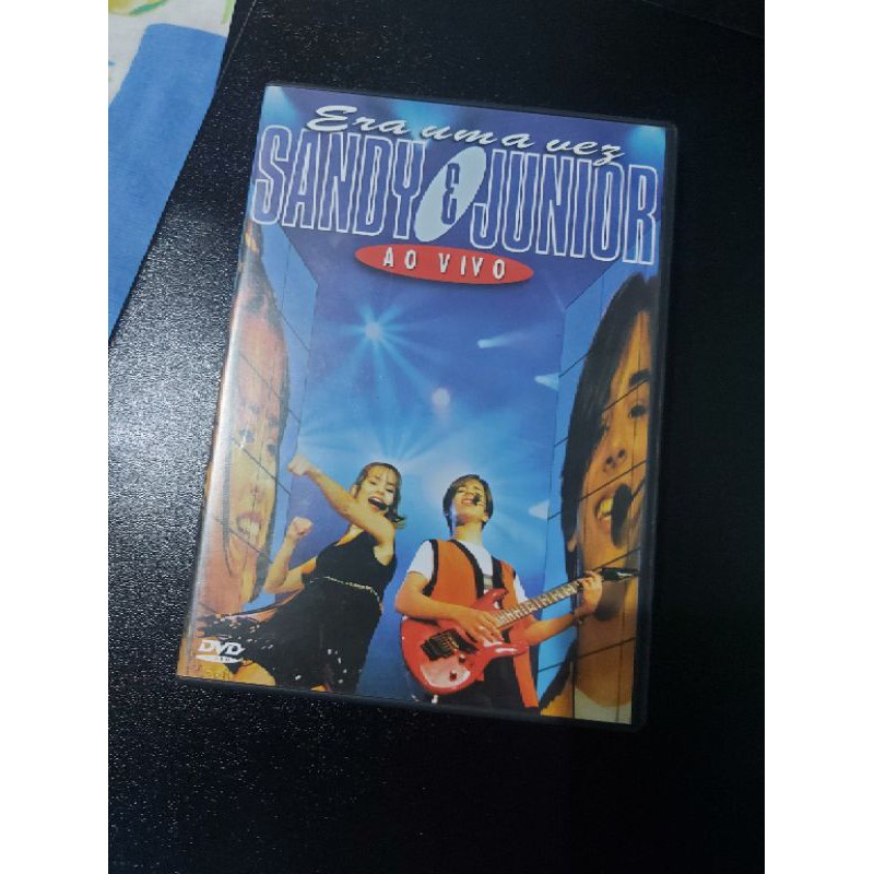 Dvd Sandy E Junior Era Uma Vez Ao Vivo Shopee Brasil