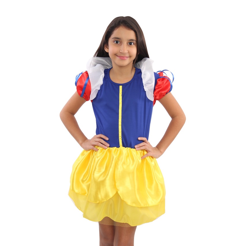 Fantasia Princesa Branca De Neve Infantil Shopee Brasil