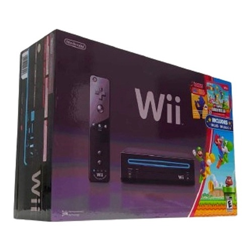 Caixa Vazia Madeira Mdf Nintendo Wii Preto Super Mario Bros Shopee Brasil