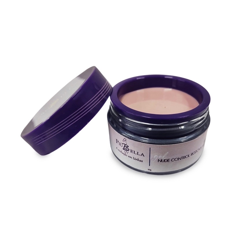 Novo Gel Nude Control Rozoviy Piu Bella g Lançamento Unhas Shopee Brasil