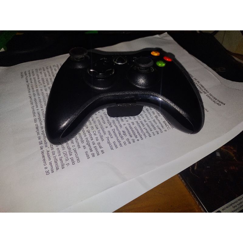 Controle Xbox 360 Original Funcionando Shopee Brasil