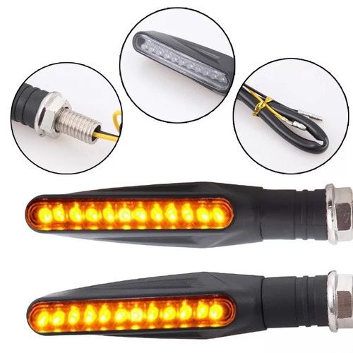 Pisca Seta Moto Slim Un Led Universal Esportivo V Shopee Brasil