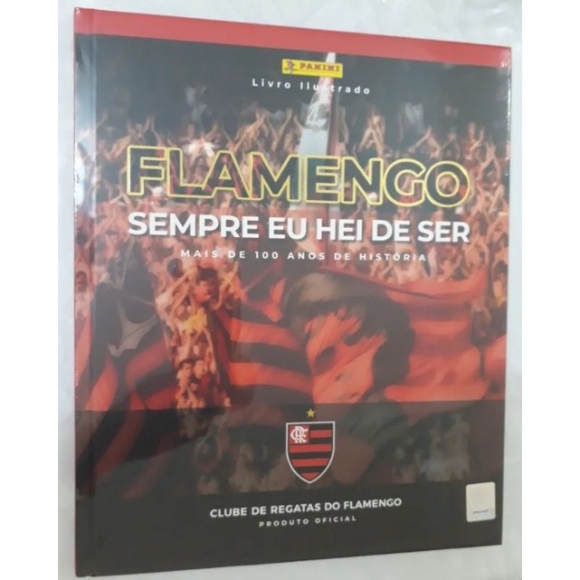 ALBUM FLAMENGO SEMPRE EU HEI DE SER CAPA DURA LACRADO VAZIO