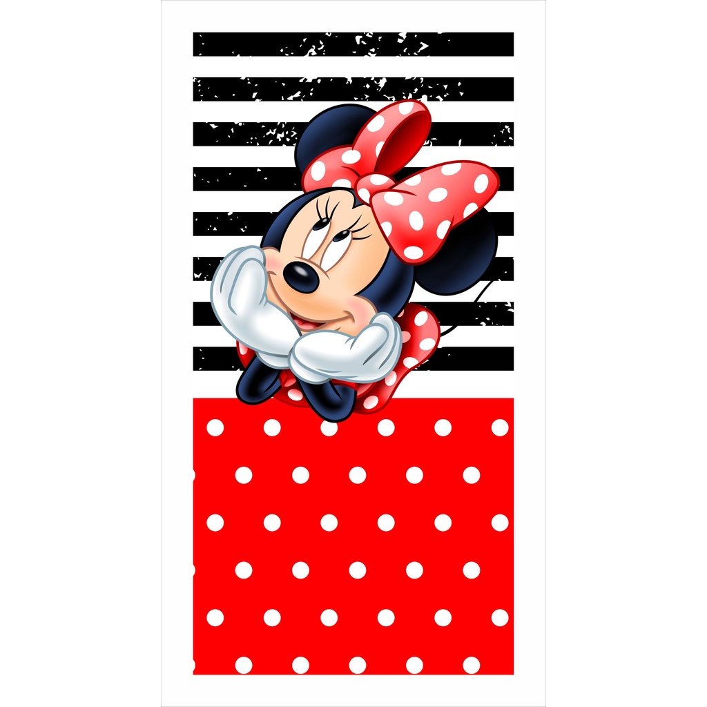 Painel Lateral Em Tecido Sublimado Minnie Shopee Brasil