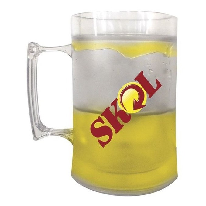 Caneca De Gel Congelante Skol Chop Shopee Brasil