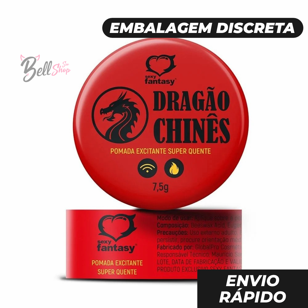 Pomada Drag O Chin S Gel Excitante Super Quente Gr Sexy Fantasy