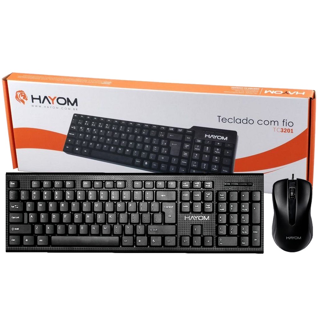 Kit Teclado E Mouse Ptico Usb Abnt Multim Dia Plug Play Shopee Brasil