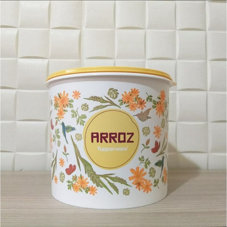 Tupperware Caixa Arroz Floral Kg Plus Shopee Brasil