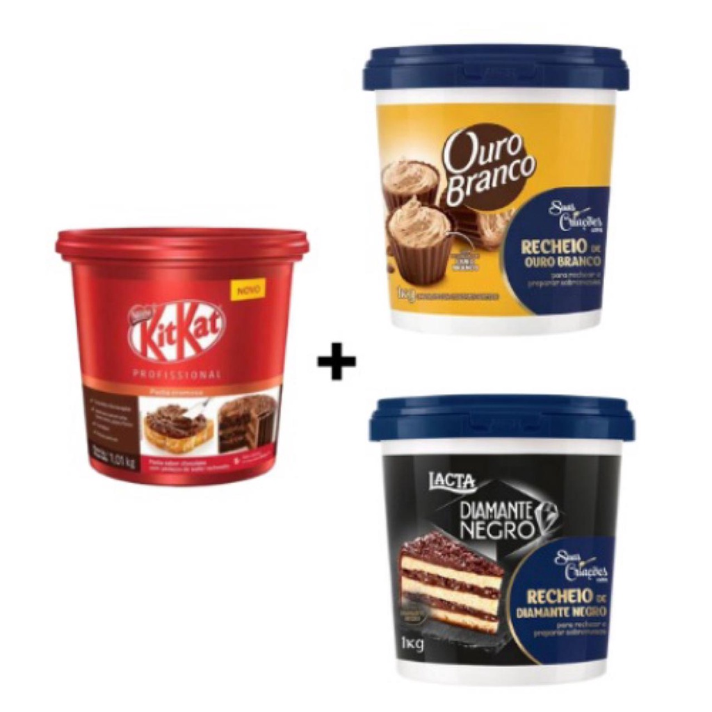 Kit Promocional Unidades De Recheio Cremoso De Chocolate Nestle