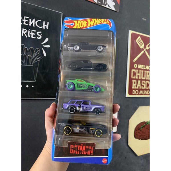Hot Wheels Pack Batman Miniaturas Shopee Brasil
