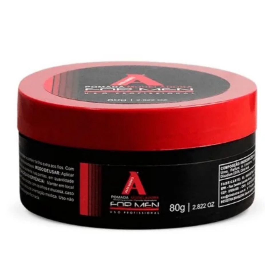 Pomada Modeladora Para Cabelo Moderna For Men Alfa Looks 80g Shopee