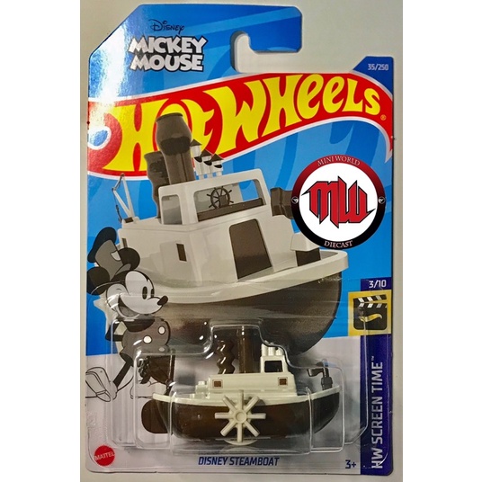 Hot Wheels Disney Steamboat Mickey Mouse Temáticos Shopee Brasil