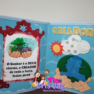 Livro Recurso Visual De Como Deus Minist Rio Infantil Shopee Brasil