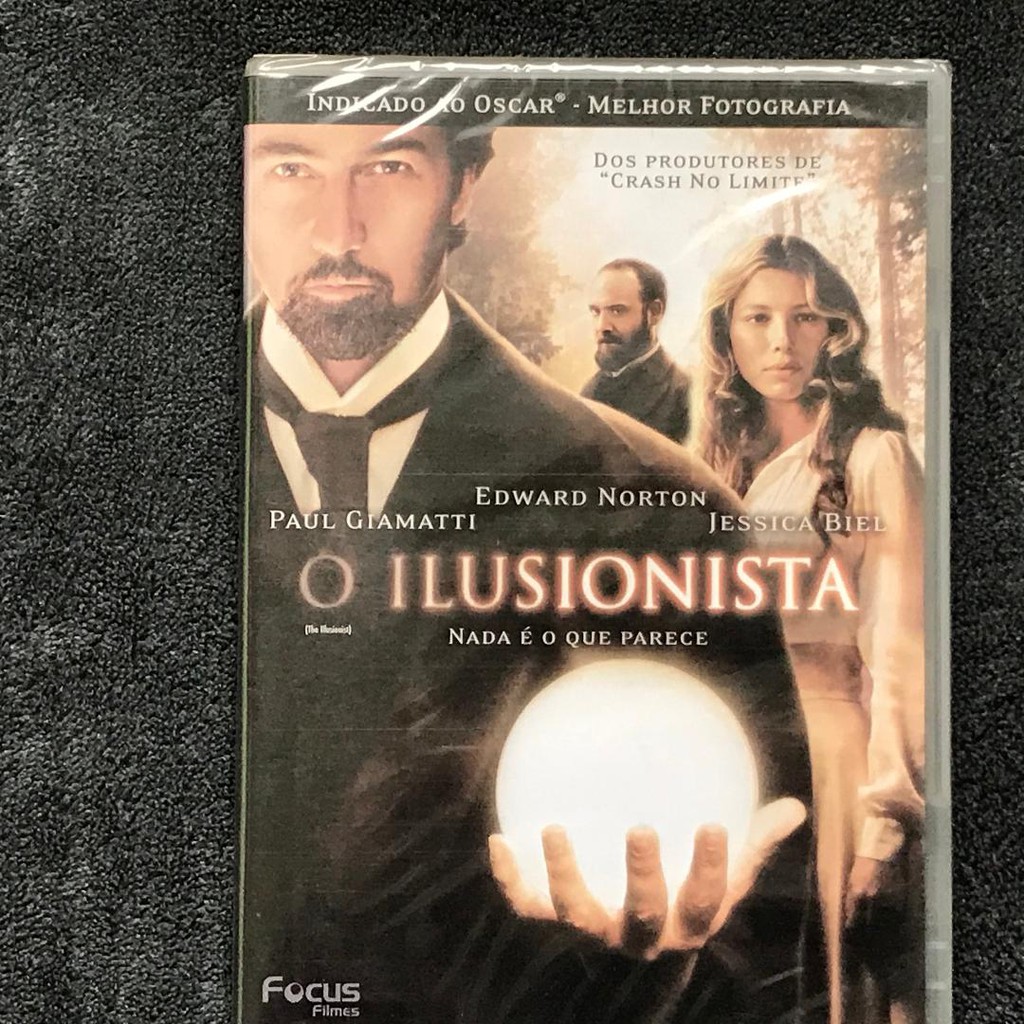 O Ilusionista Edward Norton Dvd Lacrado Shopee Brasil