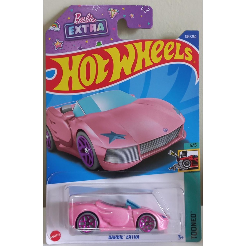 Hot Wheels Barbie Extra Rosa Ou Prata Shopee Brasil