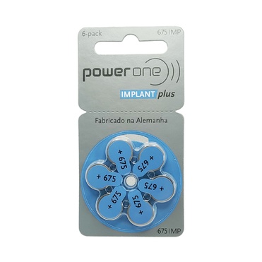 6 Pilhas Powerone Implant Plus P Implante Coclear Shopee Brasil