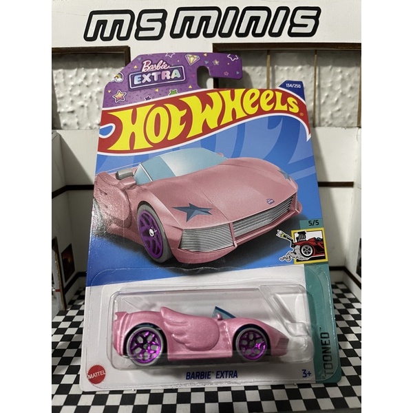 Hot Wheels Barbie Extra Variação Cor Rosa Hw Tooned Shopee Brasil