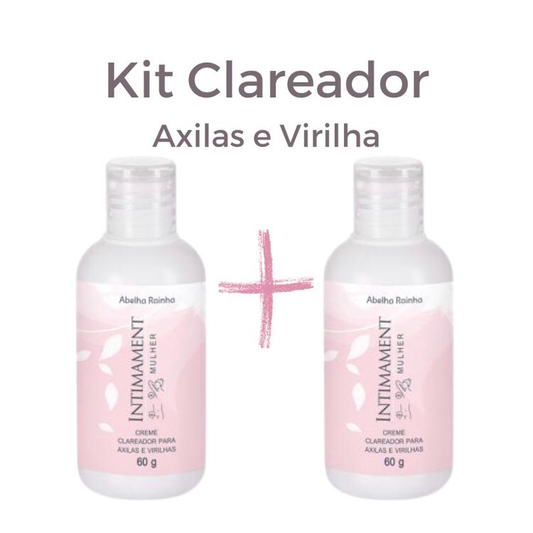 Kit 2 Cremes Clareadores Para Axilas E Virilhas Intimament Mulher