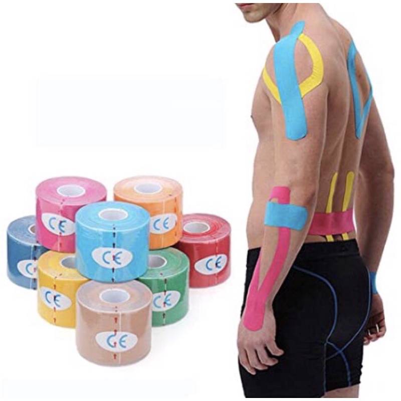 Fita Cinesiologia Muscular Kinesio Tape Esporte Lesões Fisioterapia