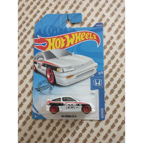88 Honda CR X Super T Hunt Hot Wheels Shopee Brasil