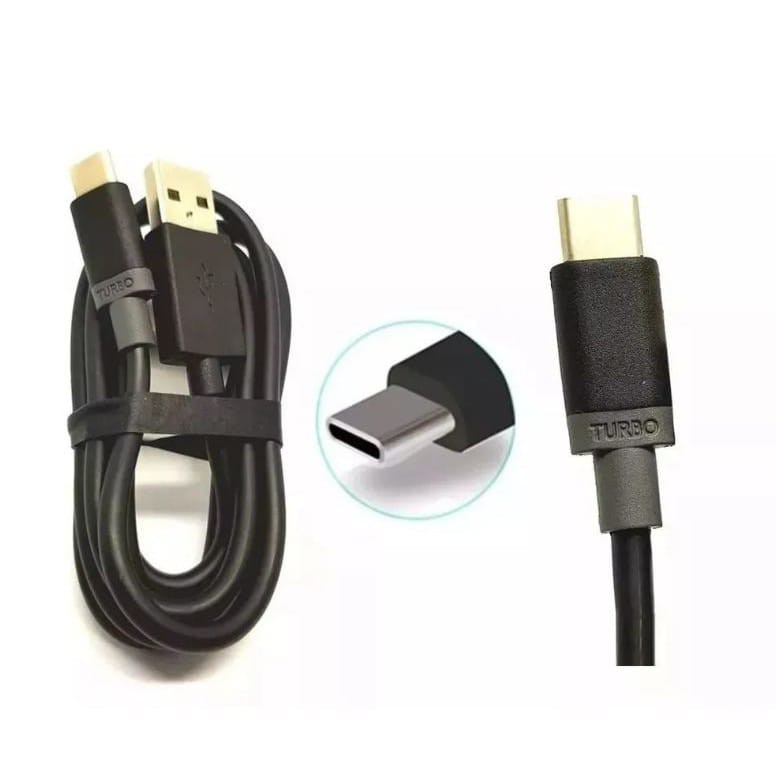 Cabo Usb Tipo C Turbo Power Original Type C Carregamento Rápido 1 mt