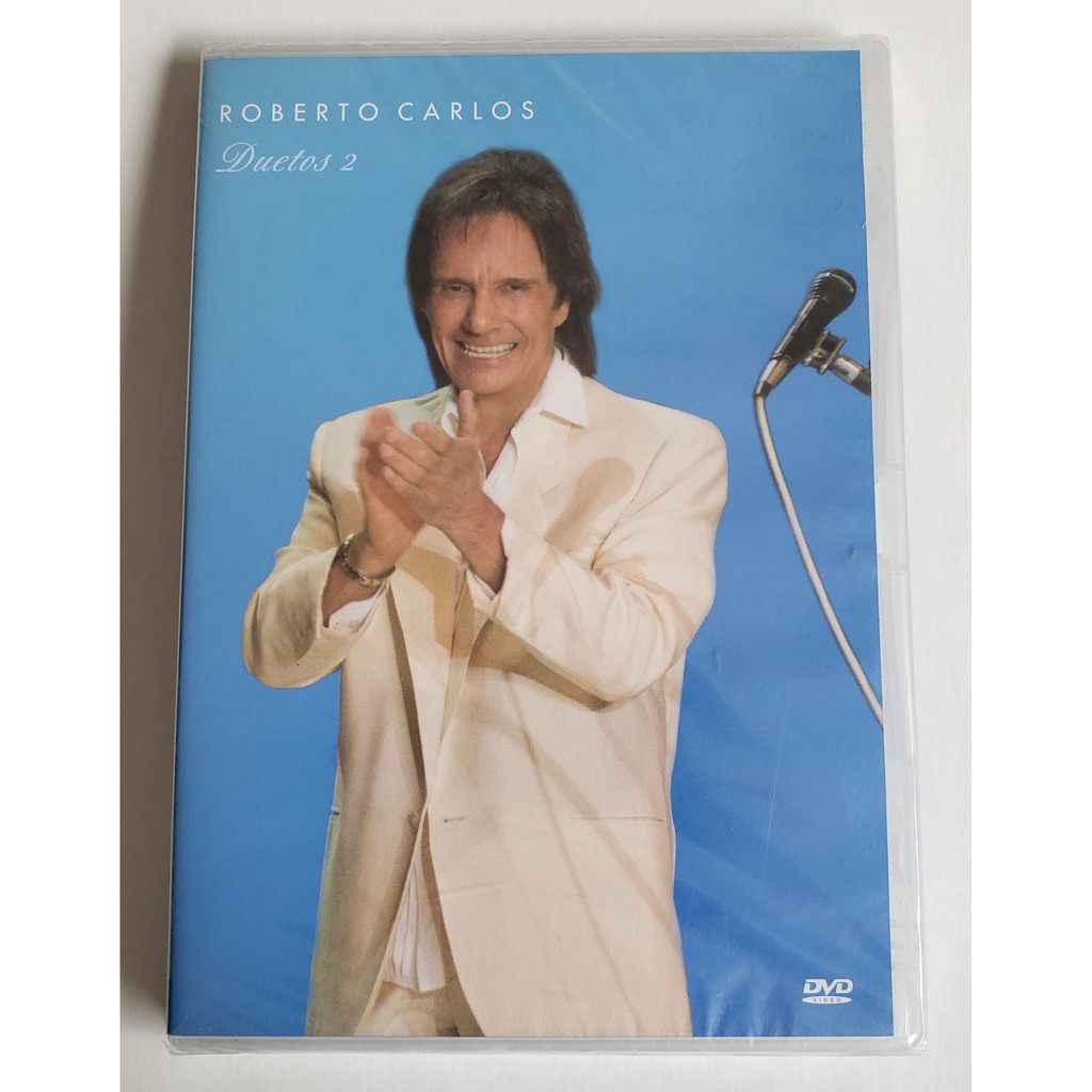 Dvd Roberto Carlos Duetos Original Lacrado De F Brica Shopee Brasil