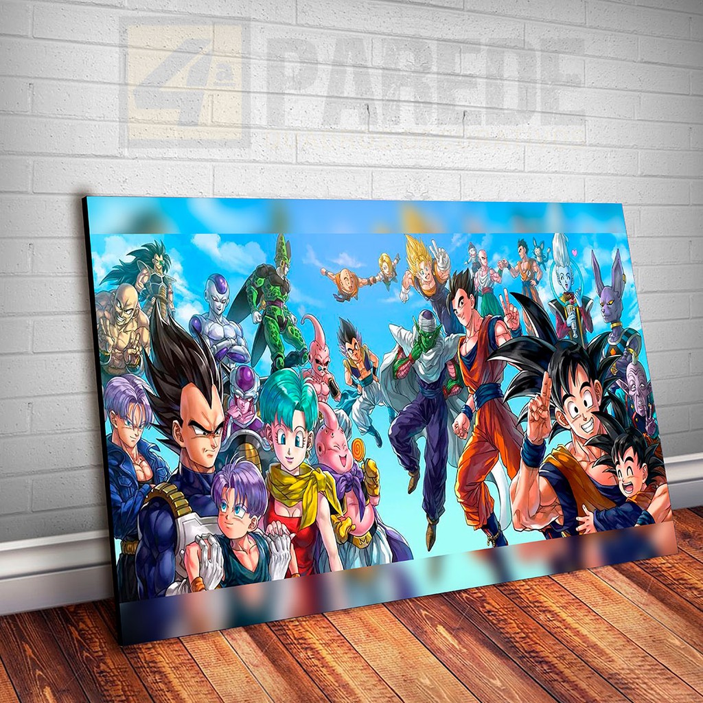 Placa Decorativa Dragon Ball A263 Shopee Brasil