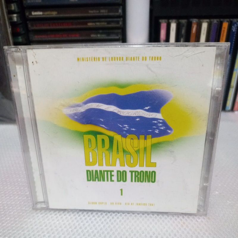 Cd Duplo Brasil Diante Do Trono 1 Shopee Brasil