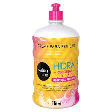 Creme Para Pentear Hidra Original Salon Line 1 Litro Shopee Brasil