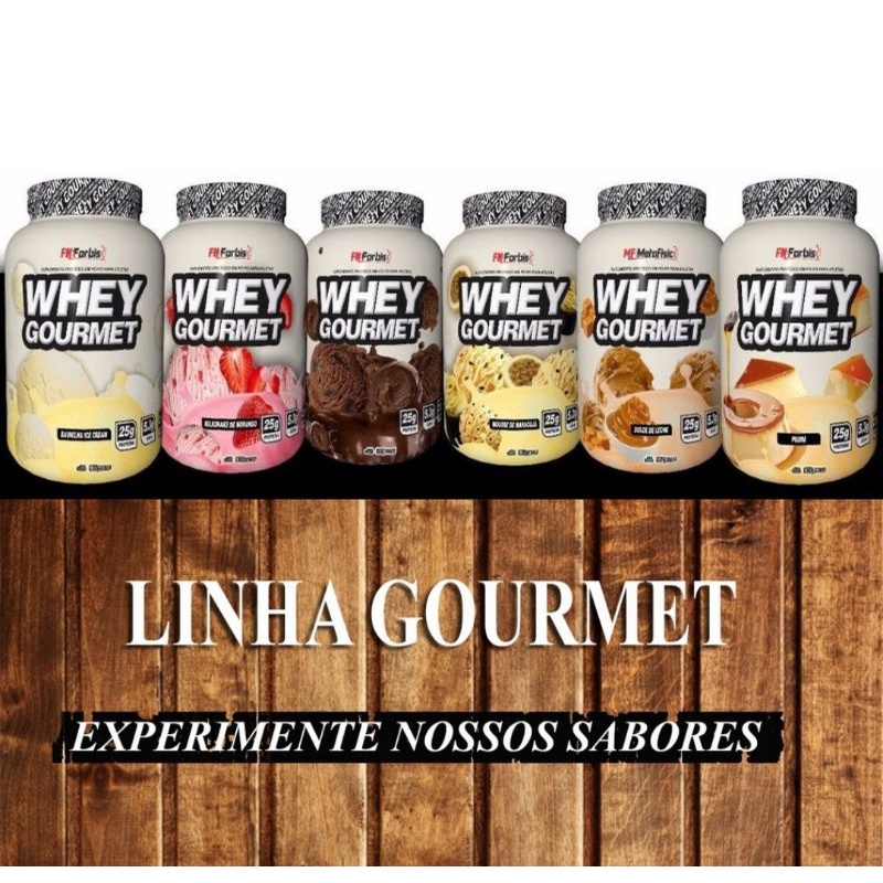 Unidades Whey Gourmet Fn Forbis G De Prote Na G Shopee Brasil