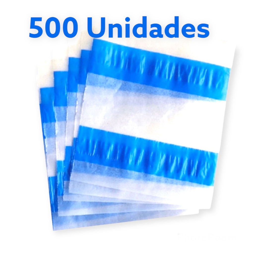 500 Envelope Canguru 10X12 Awb Saquinho Transparente Para NF Declaração