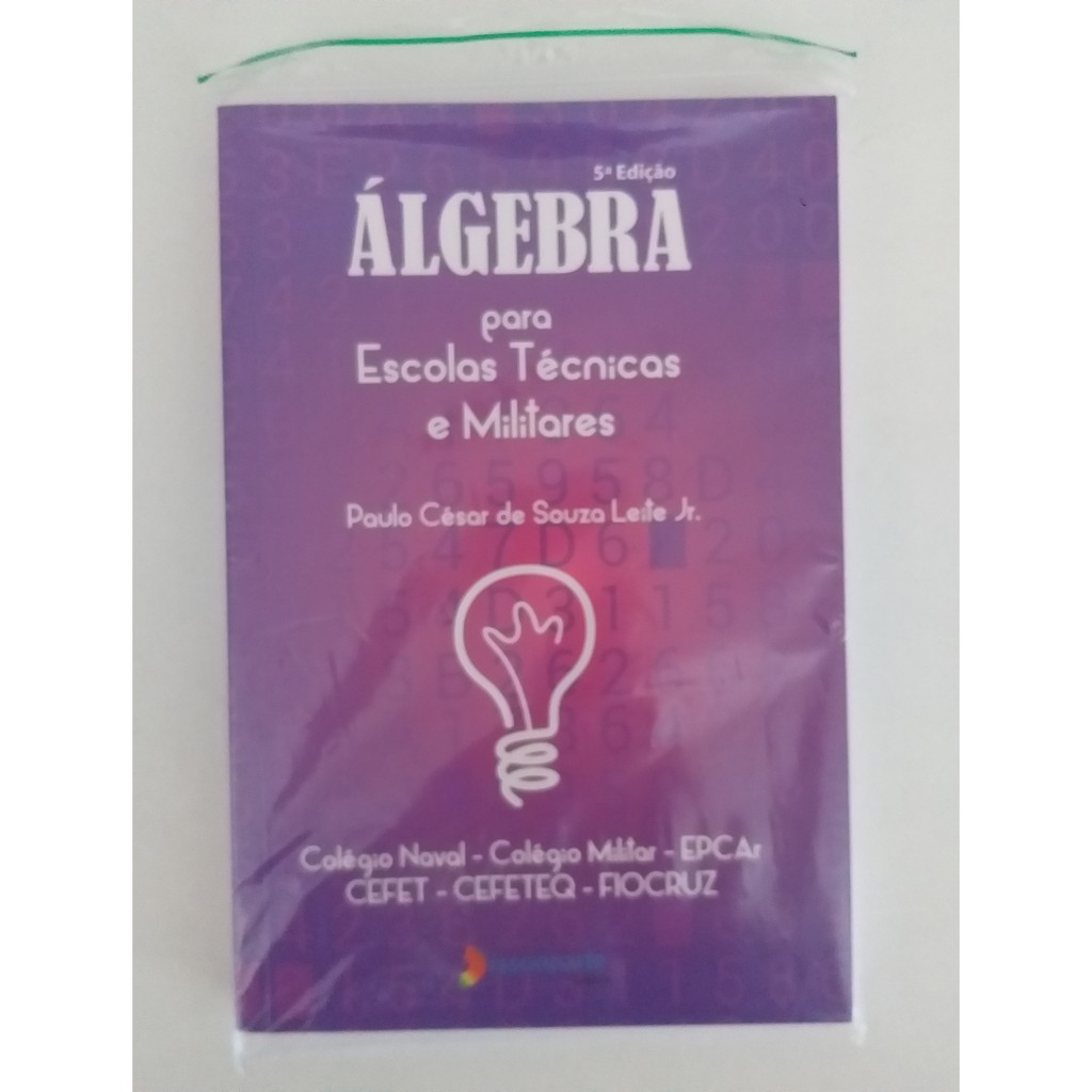 Lgebra Para Escolas T Cnicas E Militares Shopee Brasil