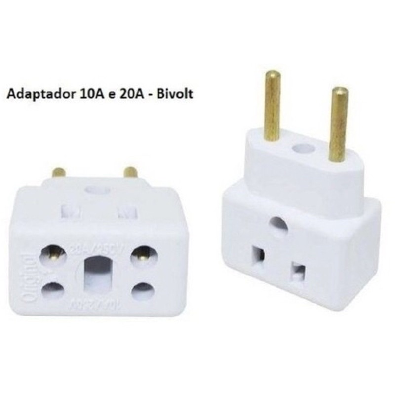 Adaptador Tomada Benjamin Bob Esponja Aceita Plug Padr O Novo E Antigo