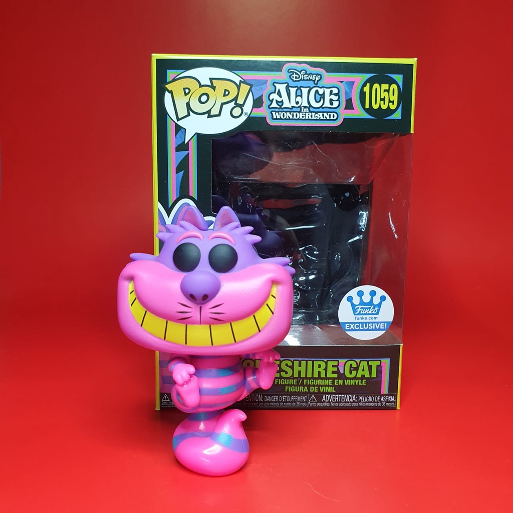 Funko Pop Cheshire Cat Black Light Funko Shop Exclusive Alice