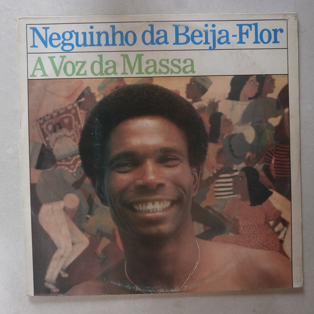 Lp Neguinho Da Beija Flor A Voz Da Massa Disco De Vinil