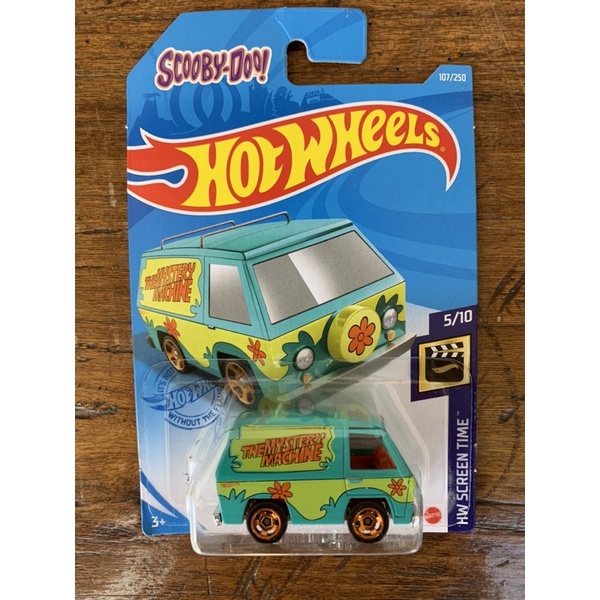 Hot Wheels The Mystery Machine Scooby Doo Shopee Brasil